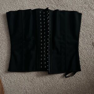 Black Corset Waist Trainer